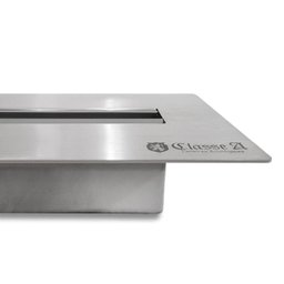 Lareira Ecológica a Álcool Classe A - Aço Inox 304 (Queimador Duplo Paralelo) - 4