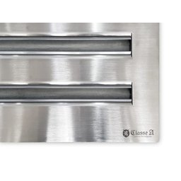 Lareira Ecológica a Álcool Classe A - Aço Inox 304 (Queimador Duplo Paralelo) - 3