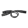 Cabo de Audio XLR Splitter Y 30cm - 2