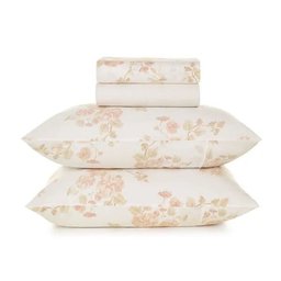Jogo de Cama Queen Estampa Thalia 4 Pcs 160 Fios Karsten - 1