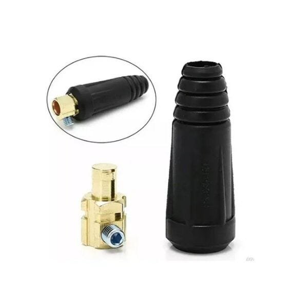 Conector Engate Rápido para Cabo 13mm Macho - Braxsoldas - 2