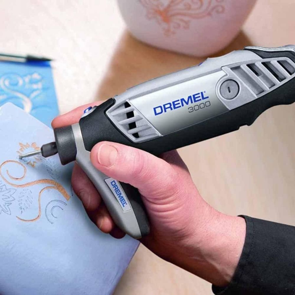 Micro Retífica Dremel 3000 Com 30 Acessórios + Maleta - F0133000pr - 4