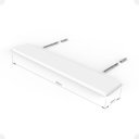 Ver imagem 3 de Kit 02 Prateleiras Suporte Invisível 60x10cm Branco Versátil
