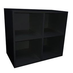 Biblioteca Cubo Aéreo Trovarelli - Preto - 2