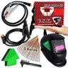 Kit Máquina Solda Inversora Mma 180 Usk + Máscara Automática - 1