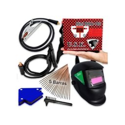 Kit Máquina Solda Inversora Mma 180 Usk + Máscara Automática - 2