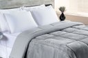 Ver imagem 2 de COBERDROM CASAL QUEEN SIZE LUXO EDREDOM FOFURA DUPLA FACE MANTA FLANNEL E MALHA 100%ALGODAO SUPER MA