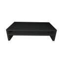 Ver imagem 1 de Suporte com Prateleira para Monitor Preto Em Mdf