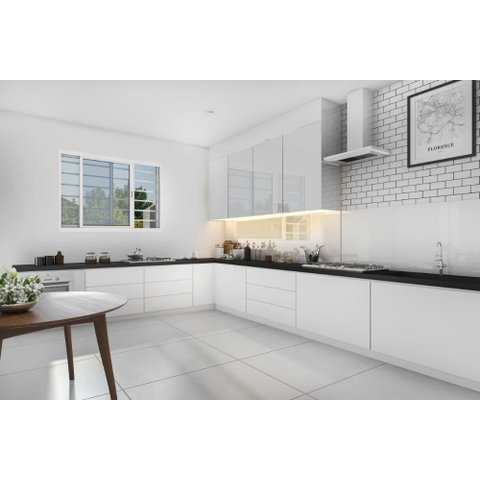 Janela de Correr Alumínio Branco 02 Folhas c/Grade Horizontal Confort - 100x150
