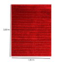 Ver imagem 5 de Tapete para Sala 1,50 x 2,00 Jazz Alto e Baixo Relevo des 10 Rubi