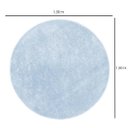 Ver imagem 5 de Tapete para Sala Redondo 1,50 Classic Azul Bebe Oasis