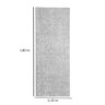 Tapete Passadeira 50 x 1,80 Classic Cinza Oasis - 5