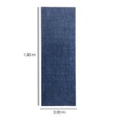 Ver imagem 5 de Tapete Passadeira 50 x 1,80 Classic Azul Jeans Oasis
