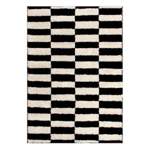 Tapete para Sala 1,50 x 2,00 Art Desenho 05 Preto Oasis