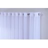 Cortina Sala Quarto Voal Liso Delicate 300x180 Transparente:branco - 2