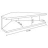 Mesa Suspensa Canto Notebook - Natural - 3