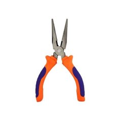ALICATE DE BICO MEIA CANA 15CM AZUL LARANJA WESTERN 78/6 - 1