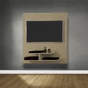 Ver imagem 2 de Painel para TV até 32 Polegadas com Prateleiras em MDF - Natural
