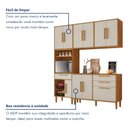 Ver mais imagens de Cozinha Completa 4 Peças 10 Portas 2 Gavetas com Fruteira Lorena