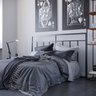 Cabeceira de Cama Ferro Estilo Industrial Direct 160x115 Casal Comum - Cor Preto - 1