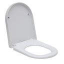 Ver imagem 1 de Assento Plástico com Soft Close para Vaso Sanitário Galena Pingoo.casa - Branco