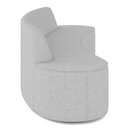 Ver imagem 5 de Sofá 4 Lugares Curvo Sala de Estar Living Cancún D02 Linho Cinza Escuro 230 cm C-416 - Lyam Decor