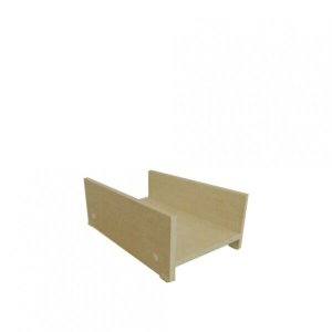 Suporte para Cpu Simples em Mdf - Natural