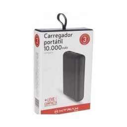 Carregador Portátil Universal Xtrax 10000mAh Preto xtrpx-P10 - 4