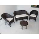 Ver imagem 3 de Poltronas com Sofá Jardim Varanda Área Externa em Fibra Sintética