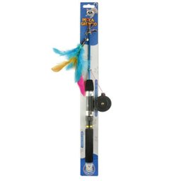 Brinquedo Para Gatos Pet Gatinho - Varinha De Pesca - 1