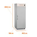Ver imagem 2 de Armário Crescimento para 20 Esteiras Monofásico Total Inox Vazio Cf20ein 220v - Refrimate