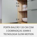 Ver imagem 3 de Cozinha Modulada 5 Peças 5 Portas 6 Gavetas Ripado Marquesa 100 Mdf