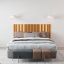 Ver imagem 2 de Cabeceira com Led para Cama de Casal Sapporo Nature