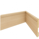 Ver imagem 3 de Rodapé MDF 7cm com Friso Madeira Laminado Sala Quarto Cozinha Parede Moderna Acabamento Sofisticado