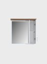 Ver imagem 5 de Armário de Banheiro 60cm MDF Freijo com Branco Paris - On Móveis