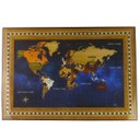 Ver imagem 6 de Caixa Umidificadora de Charutos com Gaveta Design Luxuoso Mapa Mundi