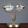 Ampulheta Decorativa Grande 30 Minutos Areia Branca Rotação Globe 31 cm - 4