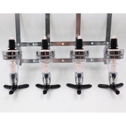 Dispenser de Bebidas Dispensador Dosador De Parede 4 Garrafas - 7