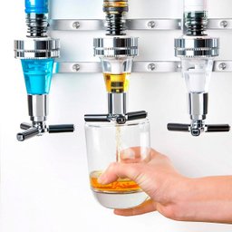Dispenser de Bebidas Dispensador Dosador De Parede 4 Garrafas - 2