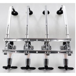 Dispenser de Bebidas Dispensador Dosador De Parede 4 Garrafas - 8