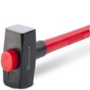 Ver imagem 1 de Marreta 3kg Cabo Fibra 90cm Emborrachado Crossfit