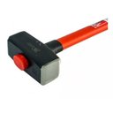 Ver imagem 2 de Marreta 3kg Cabo Fibra 90cm Emborrachado Crossfit