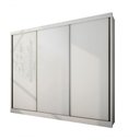 Ver imagem 2 de Guarda Roupa Casal 3 Portas 8 Gavetas - Medelim-branco - Móveis Novo Horizonte