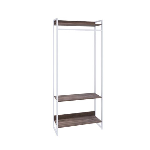 Estante Closet c/03 Prateleiras Dynamica 80 cm Est.Branca