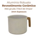 Ver imagem 5 de Conjunto de Panelas Antiaderente Revestimento Cerâmica Vanilla Sahara 8 Peças - Casambiente