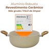 Conjunto de Panelas Antiaderente Revestimento Cerâmica Vanilla Sahara 8 Peças - Casambiente - 2
