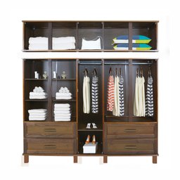 Guarda-Roupa Casal com Espelho 10 Portas Rio Branco  - 2