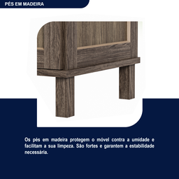 Guarda-Roupa Casal com Espelho 10 Portas Rio Branco  - 9