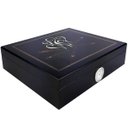 Ver imagem 3 de Caixa Umidora de Charutos Com Higrômetro Externo para 12 Exemplares