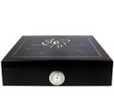 Ver imagem 1 de Caixa Umidora de Charutos Com Higrômetro Externo para 12 Exemplares